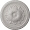 Ekena Millwork Richmond Ceiling Medallion (Fits Canopies up to 2 5/8"), 18"OD x 1 3/8"P, Ultra Pure White CM18RIUWF - alternate 1